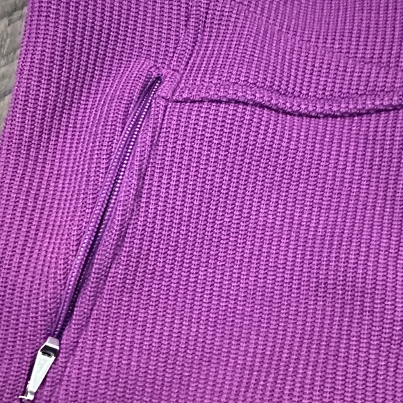 Spyder Women's Purple Cardigan Sweater - Picture 5 of 6